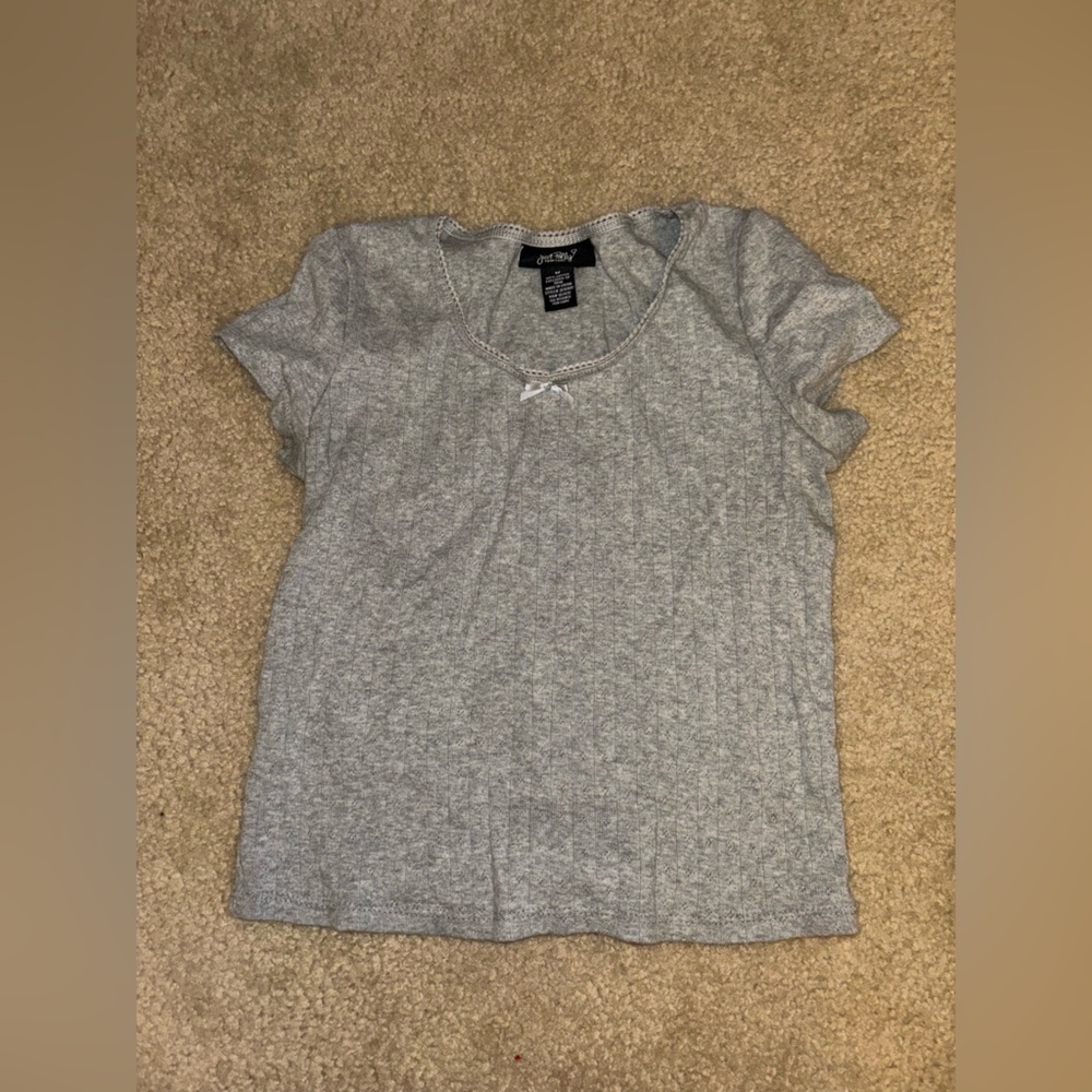 Marshals grey baby tee fits medium